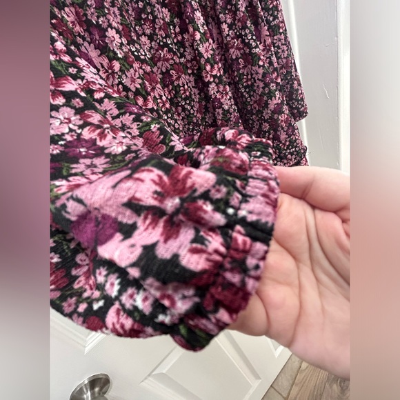 SWS Floral V-Neck Summer Dress - Picture 7 of 8